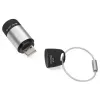 Lanterna de chaveiro TROIKA ECO CHARGE preta cinzenta LED USB