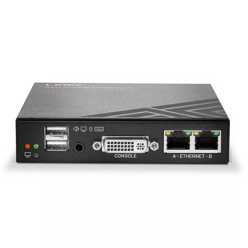 Lindy 39416 comutador de acesso KVM over IP, DVI-I e USB