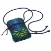 Bolsa Herlitz New Batik para telemóvel universal Preto Azul Verde