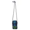 Bolsa Herlitz New Batik para telemóvel universal Preto Azul Verde