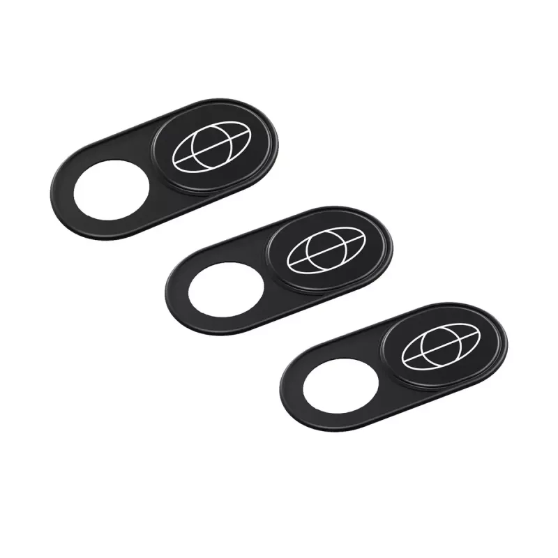 TerraTec PROTECT yourself cobertura para webcam, preto, pack de 3