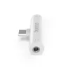 Hama 00201723 adaptador de áudio para smartphone/telemóvel