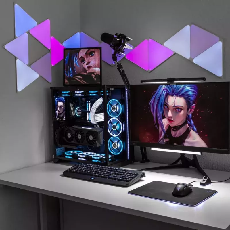 Moldura digital Divoom Pixoo64 preta Wi-Fi 64x64 RGB LED