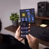 Moldura digital Divoom Pixoo64 preta Wi-Fi 64x64 RGB LED