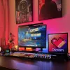 Moldura digital Divoom Pixoo64 preta Wi-Fi 64x64 RGB LED