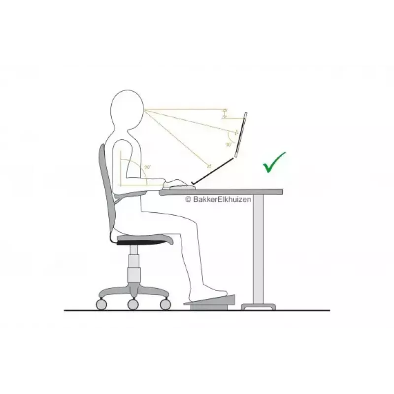 Repousa-pés BakkerElkhuizen Basic 950