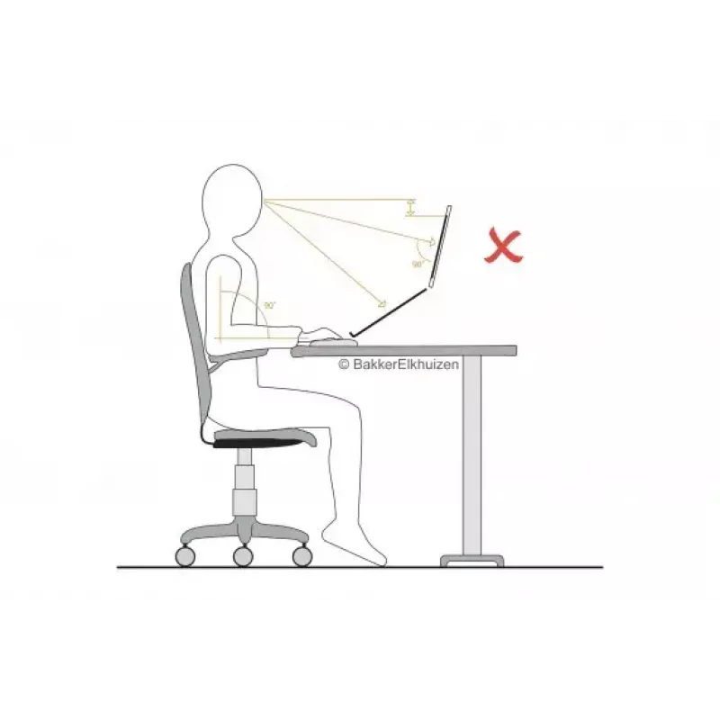 Repousa-pés BakkerElkhuizen Basic 950