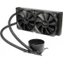 Refrigeração Líquida All-in-One para CPU INTER-TECH Argus Iceman B-240 – ventoinha de 12 cm, rolamento hidráulico, Preto