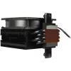 Arrefecedor de Ar INTER-TECH 4P90 Pro Bulk, ventoinha de 92 mm, rolamento hidráulico, 12 V, compatível com AM5/AM4/AMD e vários sockets Intel, preto