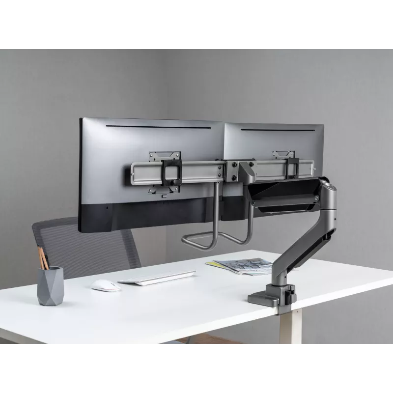 Suporte de Mesa para Dois Monitores Equip 17-32 polegadas