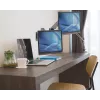 Suporte de Parede Duplo Manhattan para TV e Monitores (braço a gás de movimento total), para ecrãs de 17 a 32 polegadas, compatibilidade VESA: 75x75mm e 100x100mm – verifique as dimensões dos quatro orifícios de fixação na parte traseira do ecrã para garantir a compatibilidade, máx. 8 kg por braço, Preto, suporte