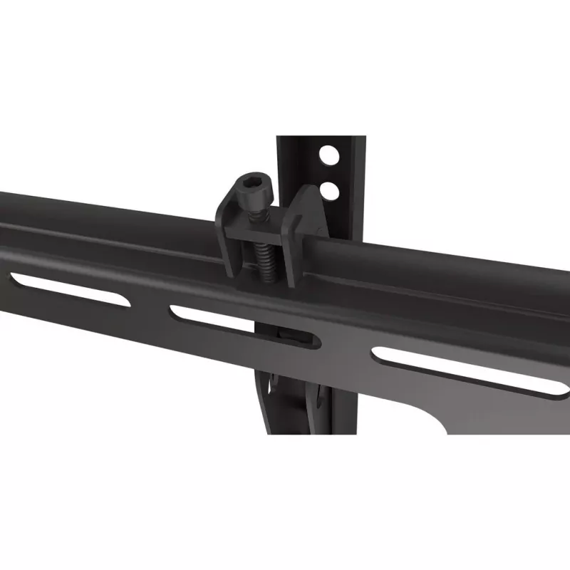 Suporte de Parede Manhattan para TV e Monitores (inclinável), para ecrãs de 37 a 65 polegadas, compatibilidade VESA: todas entre 200x200mm e 600x400mm – verifique as dimensões dos quatro orifícios de fixação na parte traseira do ecrã para garantir a compatibilidade, máx. 80kg, Preto, suporte