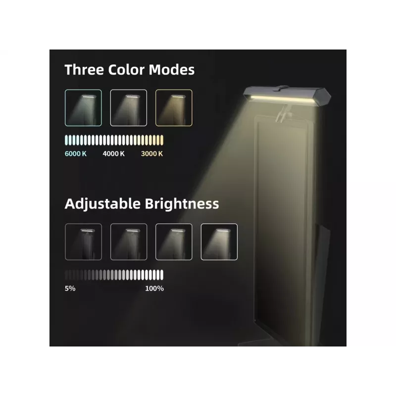 Lâmpada LED USB para Monitor Equip com Controlo Tátil