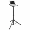 Suporte de Chão Tipo Tripé Manhattan para TV/Monitor/Projetor/Portátil, para ecrãs: 13 a 32 polegadas, compatibilidade VESA: 75x75 e 100x100 mm – verifique as dimensões dos quatro orifícios de fixação na parte traseira do ecrã para garantir a compatibilidade, máx. 15 kg, altura ajustável, Preto, suporte
