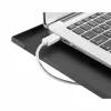 Suporte de Chão Tipo Tripé Manhattan para TV/Monitor/Projetor/Portátil, para ecrãs: 13 a 32 polegadas, compatibilidade VESA: 75x75 e 100x100 mm – verifique as dimensões dos quatro orifícios de fixação na parte traseira do ecrã para garantir a compatibilidade, máx. 15 kg, altura ajustável, Preto, suporte