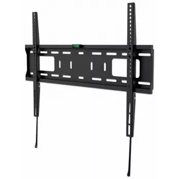 Suporte de Parede Manhattan para TV e Monitores (fixo), para ecrãs de 37 a 65 polegadas, compatibilidade VESA: todas entre 200x200 mm e 600x400 mm – verifique as dimensões dos quatro orifícios de fixação na parte traseira do ecrã para garantir a compatibilidade, máx. 50 kg, Preto, suporte