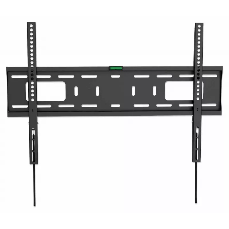 Suporte de Parede Manhattan para TV e Monitores (fixo), para ecrãs de 37 a 65 polegadas, compatibilidade VESA: todas entre 200x200 mm e 600x400 mm – verifique as dimensões dos quatro orifícios de fixação na parte traseira do ecrã para garantir a compatibilidade, máx. 50 kg, Preto, suporte