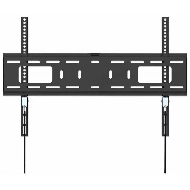 Suporte de Parede Manhattan para TV e Monitores (fixo), para ecrãs de 37 a 65 polegadas, compatibilidade VESA: todas entre 200x200 mm e 600x400 mm – verifique as dimensões dos quatro orifícios de fixação na parte traseira do ecrã para garantir a compatibilidade, máx. 50 kg, Preto, suporte