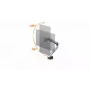 Durable SELECT PLUS suporte para monitor 509623 com braço para 1 monitor, fixação à secretária, prateado