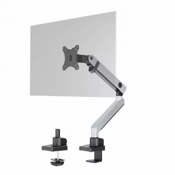 Durable SELECT PLUS suporte para monitor 509623 com braço para 1 monitor, fixação à secretária, prateado