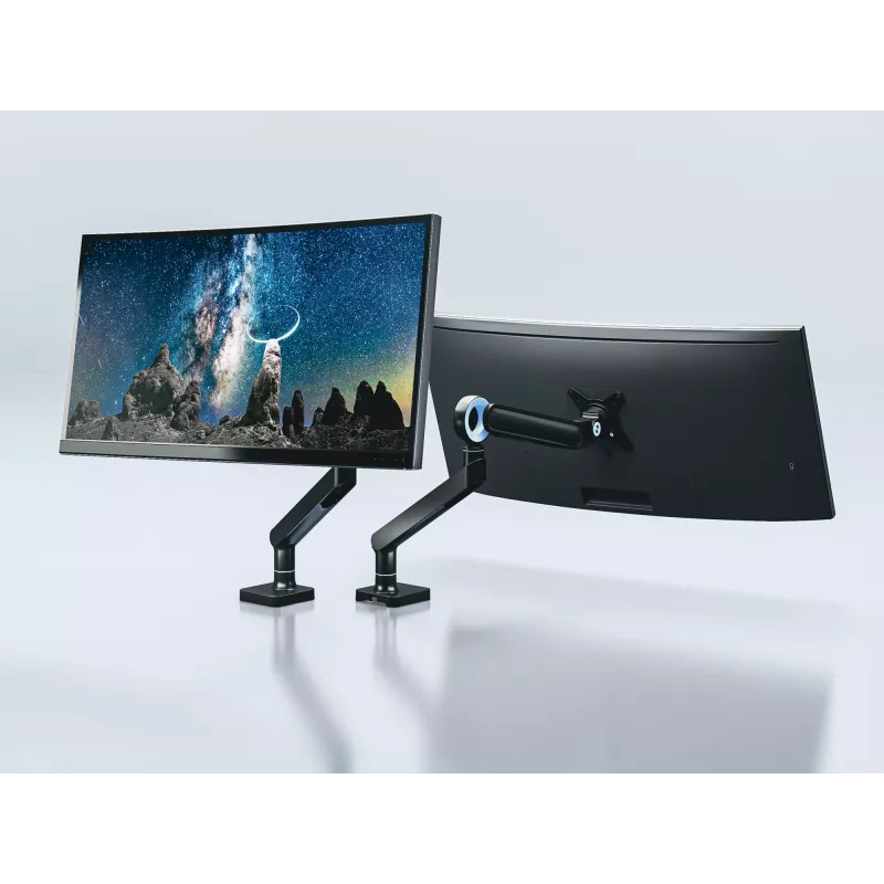 Suporte de Mesa Premium para Monitor Equip 17-35 polegadas, Preto