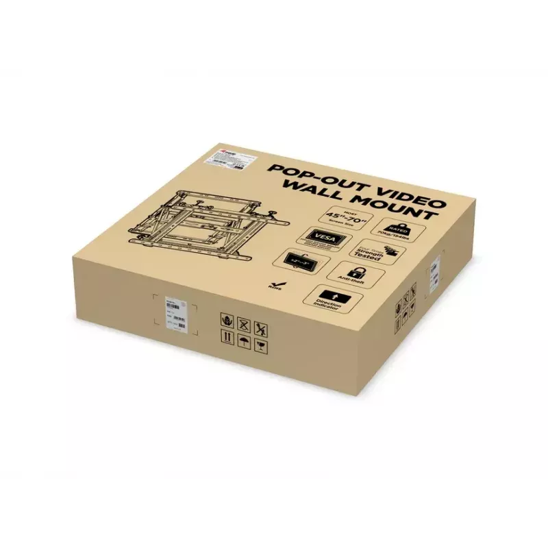 Suporte de Montagem em Parede Vídeo Pop-Out Equip 45-70 polegadas Peso Máx. 70 kg