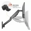 Suporte de Parede para Dois Monitores Equip 17-32 polegadas