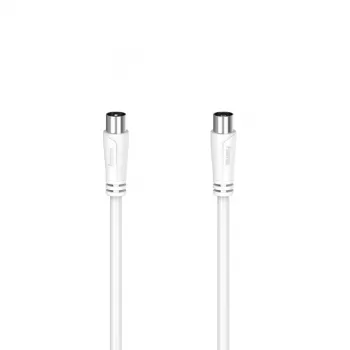 Cabo Coaxial Hama 00205050 15 m Branco Conector Coaxial