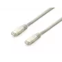 Cabo de Patch Cat.6A Platinum S/FTP Equip, Cinzento, 3,0 m, 5 unidades/conjunto