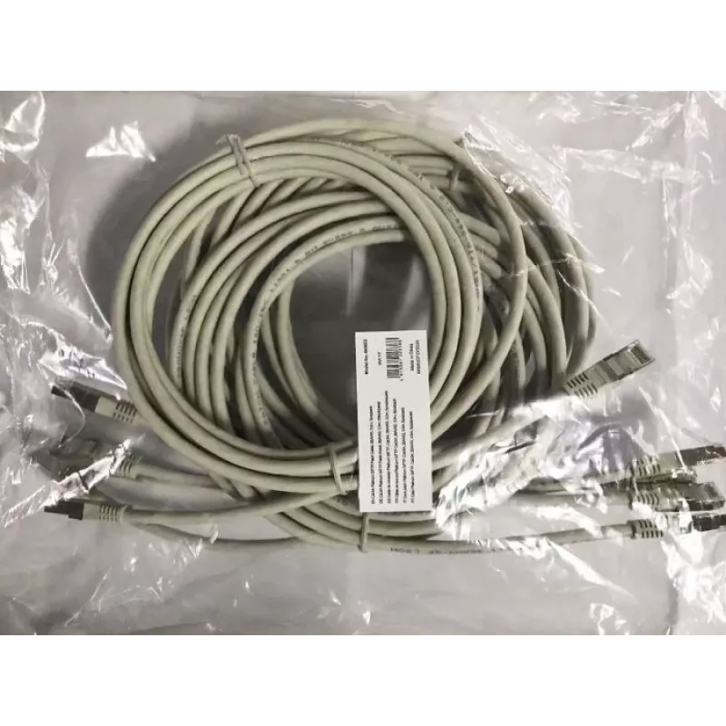 Cabo de Patch Cat.6A Platinum S/FTP Equip, Cinzento, 3,0 m, 5 unidades/conjunto