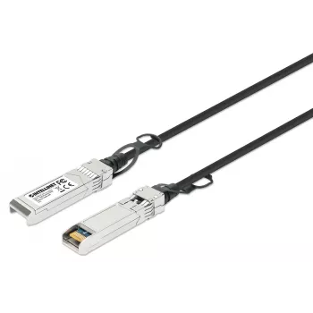 Cabo twinax de ligação direta passivo Intellinet 3m 10G SFP+ 30AWG compatível com HP J9283B / JD097C