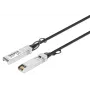 Cabo twinax de ligação direta passivo Intellinet 3m 10G SFP+ 30AWG compatível com HP J9283B / JD097C