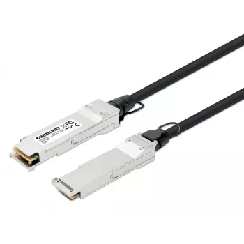 Cabo twinax DAC passivo Intellinet 508506 40G QSFP+, conforme MSA, 1 m