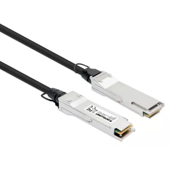 Cabo twinax DAC passivo Intellinet 508506 40G QSFP+, conforme MSA, 1 m