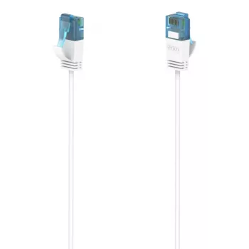 Cabo de rede Hama Flexi-schlank branco 1,5 m Cat6a U/UTP (UTP)