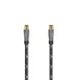 Cabo coaxial Hama 00205071 3 m preto, cinzento