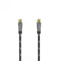 Cabo coaxial Hama 00205078 3 m F preto, cinzento