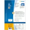 Etiquetas de impressora autocolantes HERMA 10734 branco 10,5x14,8 cm 320 etiquetas