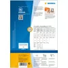 Etiquetas de impressora autocolantes HERMA 10728 branco 7 cm x 3,6 cm