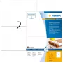 Etiqueta de impressora autocolante HERMA 10774 branco 21x14,8 cm 160 etiquetas