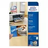 Avery Zweckform C32252-25 postais perfurados de dupla face, 148 x 105 mm, 170 g/m², branco mate, 100 cartões