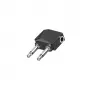 Hama 00205192 adaptador de cabo 2 x 3,5 mm 3,5 mm preto, prateado