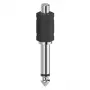 Hama 00205188 adaptador de cabo RCA 6.3 preto, prateado