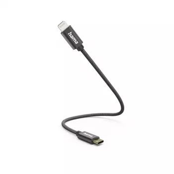 Cabo Lightning Hama 00201601 0,2 m preto