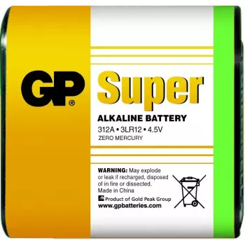 GP Batteries Super Alkaline pilha descartável 4.5V alcalina prismática