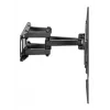 Suporte de parede Manhattan para TV e monitores (Full Motion), para ecrãs de 32 polegadas a 55 polegadas, compatibilidade VESA: todos entre 100x100mm e 400x400mm - verifique as dimensões dos quatro orifícios de montagem na parte de trás do ecrã para garantir que encaixa, máx. 40 kg, preto, suporte, garantia vitalícia