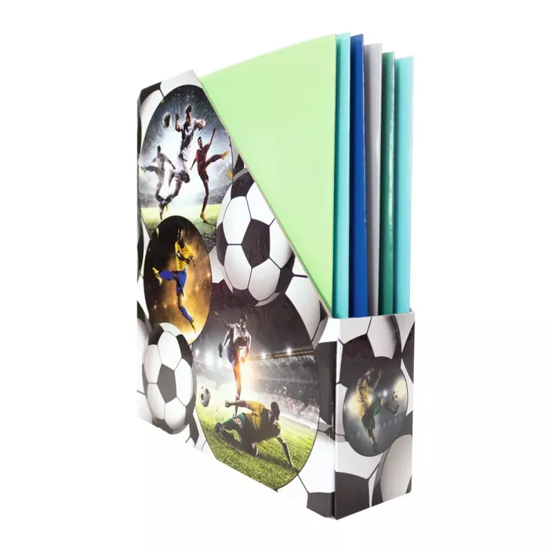 Arquivador de revistas Herma A4 Football 19716 design robusto motivo futebol