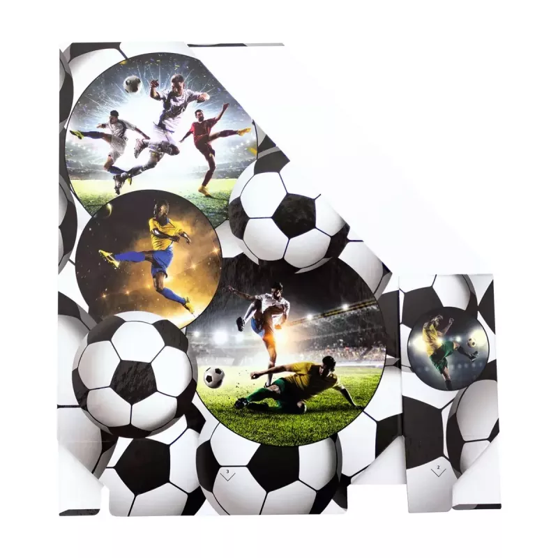 Arquivador de revistas Herma A4 Football 19716 design robusto motivo futebol