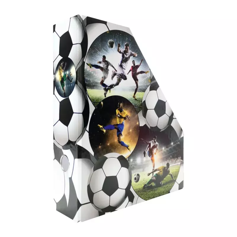 Arquivador de revistas Herma A4 Football 19716 design robusto motivo futebol