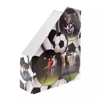 Arquivador de revistas Herma A4 Football 19716 design robusto motivo futebol
